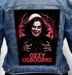 Ozzy Osbourne 1 - Photo Quality Printed Back Patch