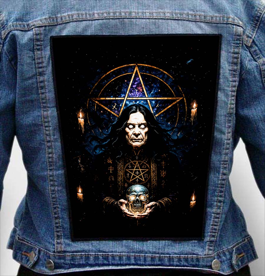Ozzy Osbourne 2 - Photo Quality Printed Back Patch