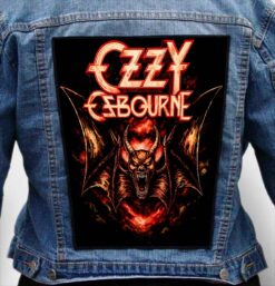 Ozzy Osbourne 90 - Photo Quality Printed Back Patch