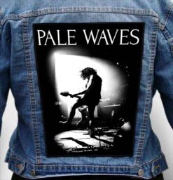 PALE WAVES 14 - Photo Quality Printed Back Patch