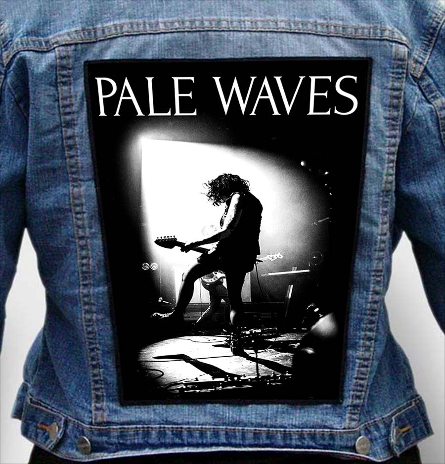 PALE WAVES 14 - Photo Quality Printed Back Patch