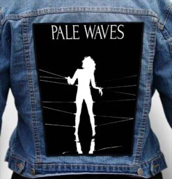 PALE WAVES 4 - Photo Quality Printed Back Patch