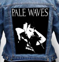 PALE WAVES 5 - Photo Quality Printed Back Patch