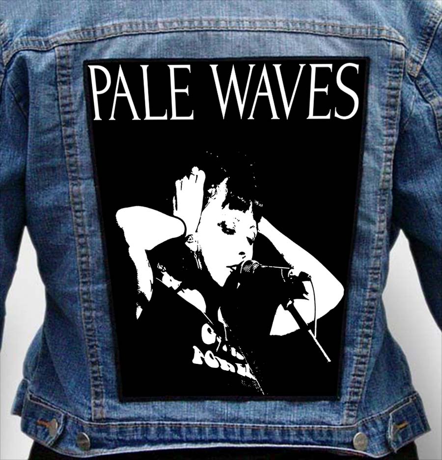 PALE WAVES 5 - Photo Quality Printed Back Patch