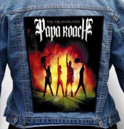 Papa Roach 14 - Photo Quality Printed Back Patch