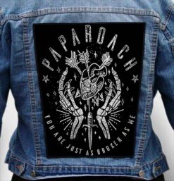 Papa Roach 3 - Photo Quality Printed Back Patch