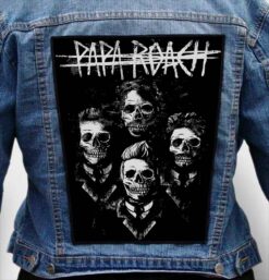 Papa Roach 6 - Photo Quality Printed Back Patch