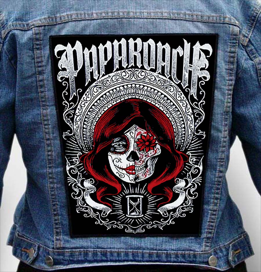 Papa Roach 8 - Photo Quality Printed Back Patch