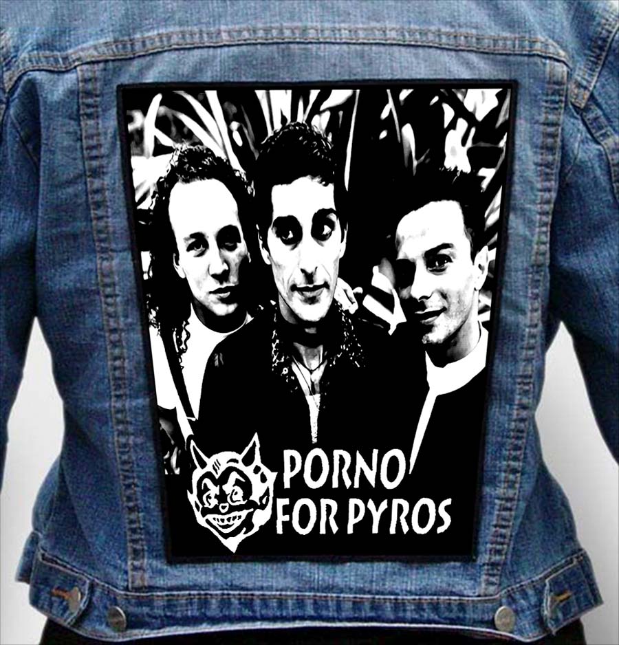 Porno for Pyros 10 - Photo Quality Printed Back Patch