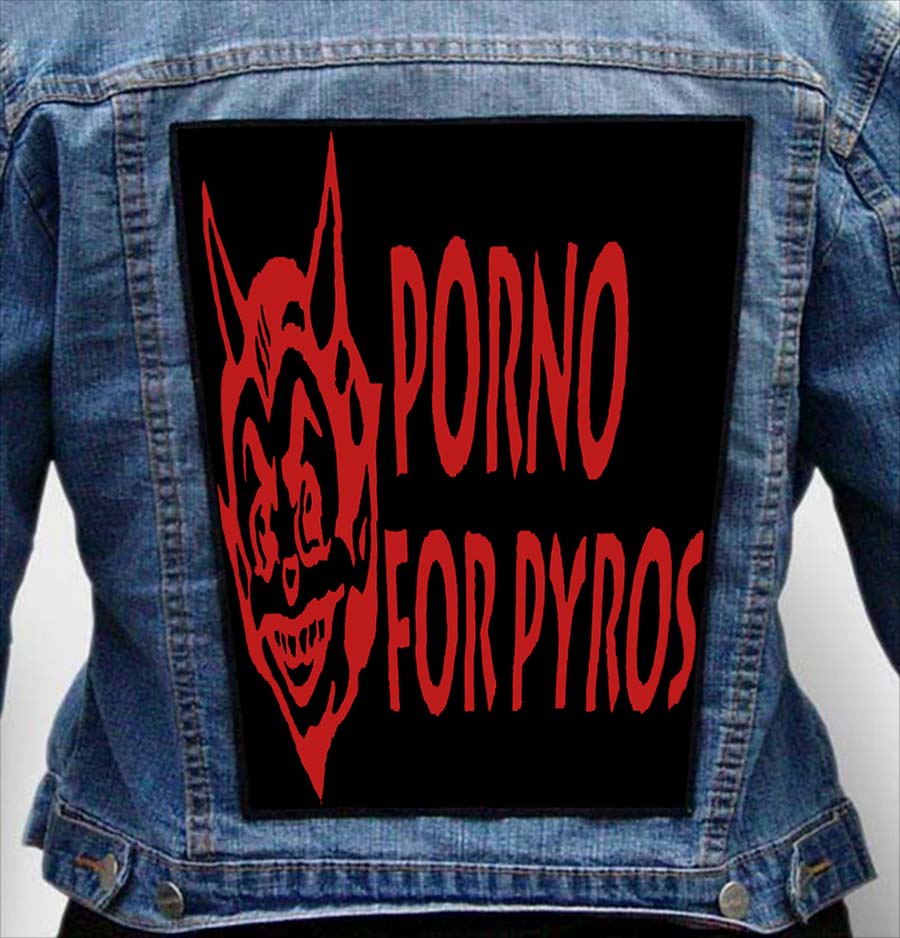 Porno for Pyros 8 - Photo Quality Printed Back Patch