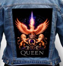 Queen 9 - Photo Quality Printed Back Patch