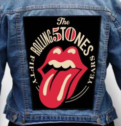 ROLLING STONES 1 - Photo Quality Printed Back Patch