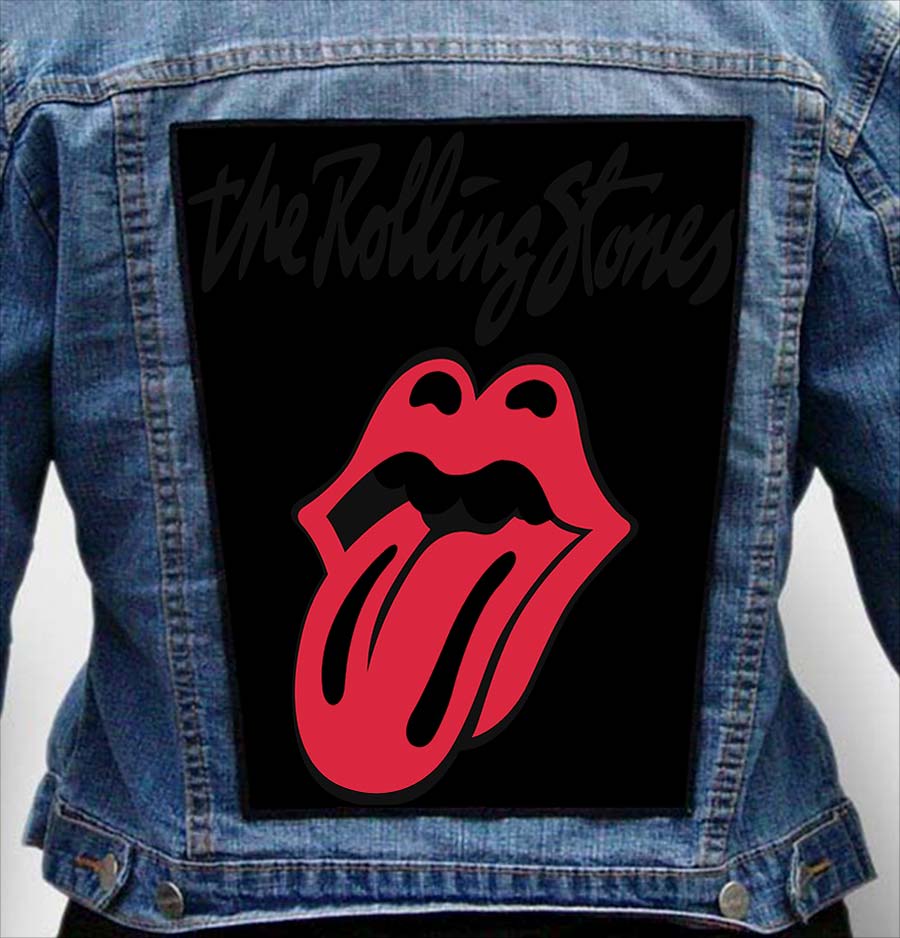 ROLLING STONES 2 - Photo Quality Printed Back Patch