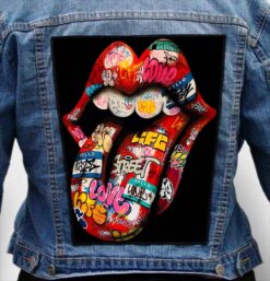 ROLLING STONES 3 - Photo Quality Printed Back Patch