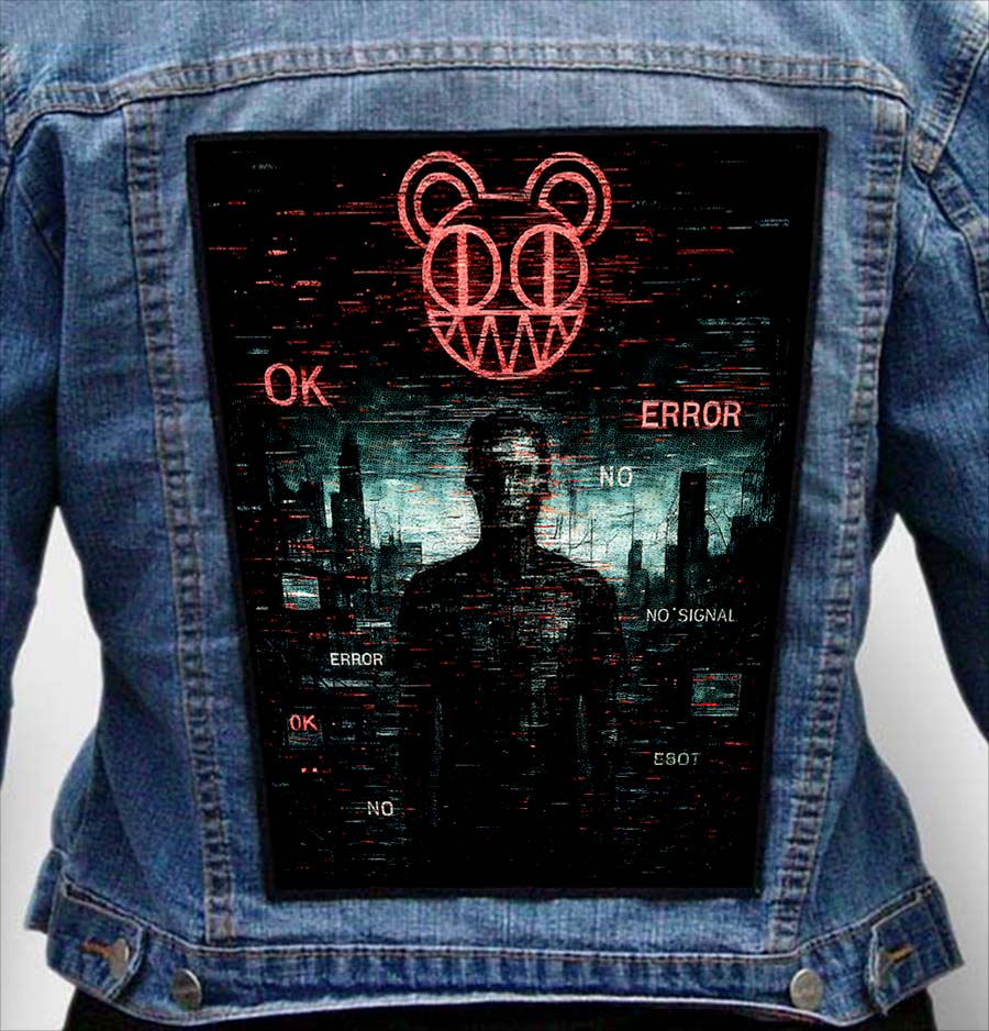 Radiohead 17 - Photo Quality Printed Back Patch