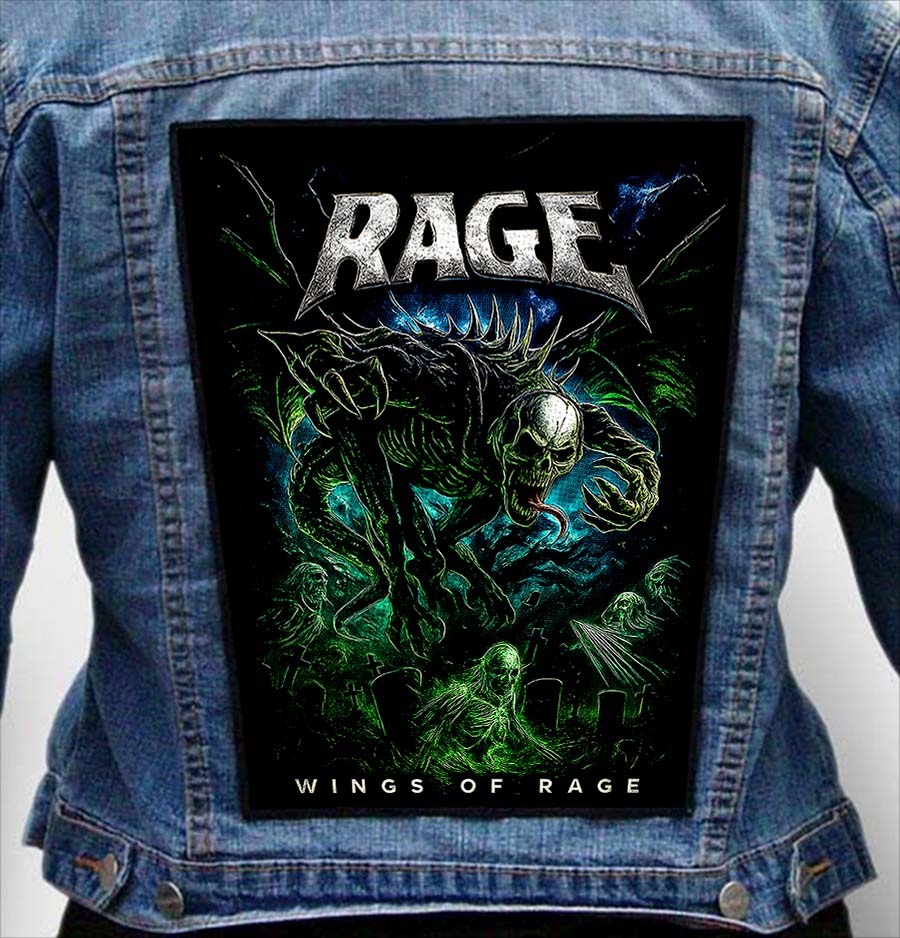 Rage 116 - Photo Quality Printed Back Patch