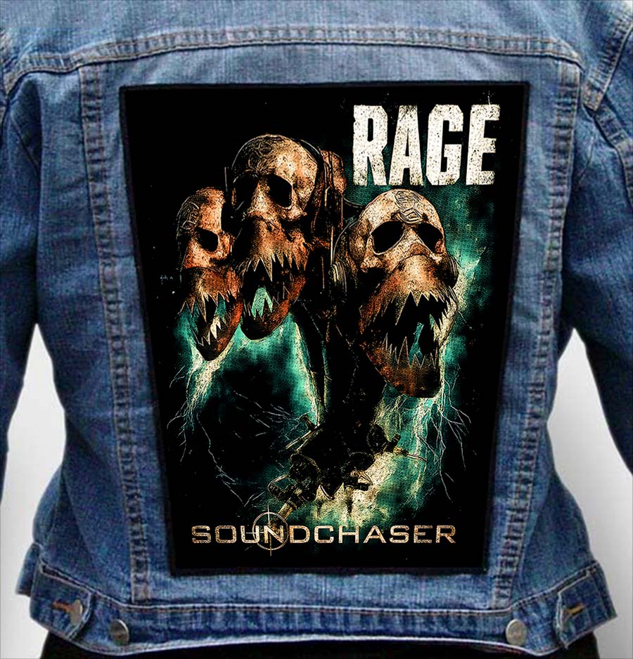 Rage 117 - Photo Quality Printed Back Patch
