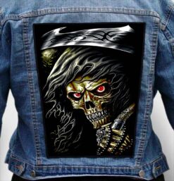 Reaper 233 - Photo Quality Printed Back Patch