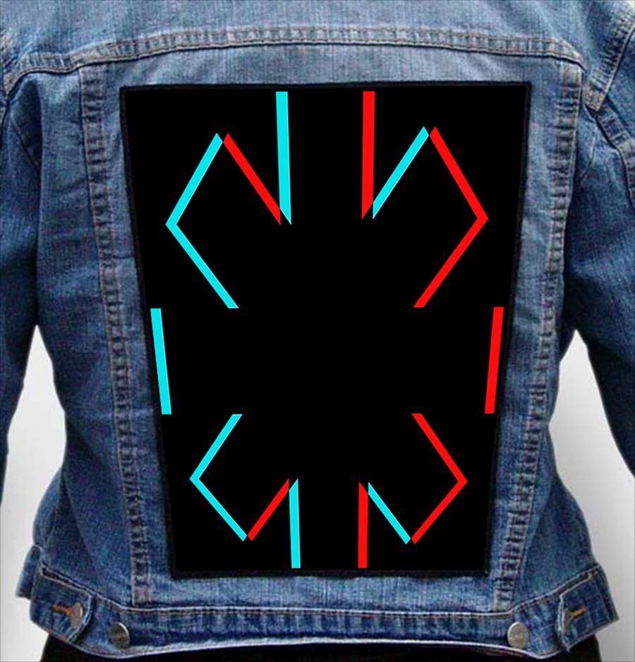 Red Hot Chili Peppers 12 - Photo Quality Printed Back Patch