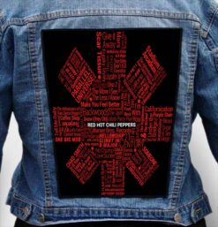 Red Hot Chili Peppers 22 - Photo Quality Printed Back Patch