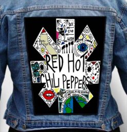 Red Hot Chili Peppers 23 - Photo Quality Printed Back Patch