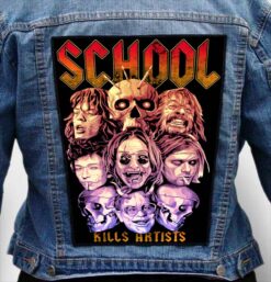School 222 - Photo Quality Printed Back Patch