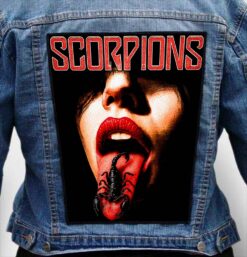 Scorpions 23 - Photo Quality Printed Back Patch