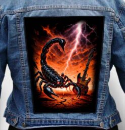 Scorpions 7 - Photo Quality Printed Back Patch