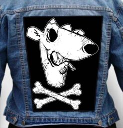 Screeching Weasel 1 - Photo Quality Printed Back Patch