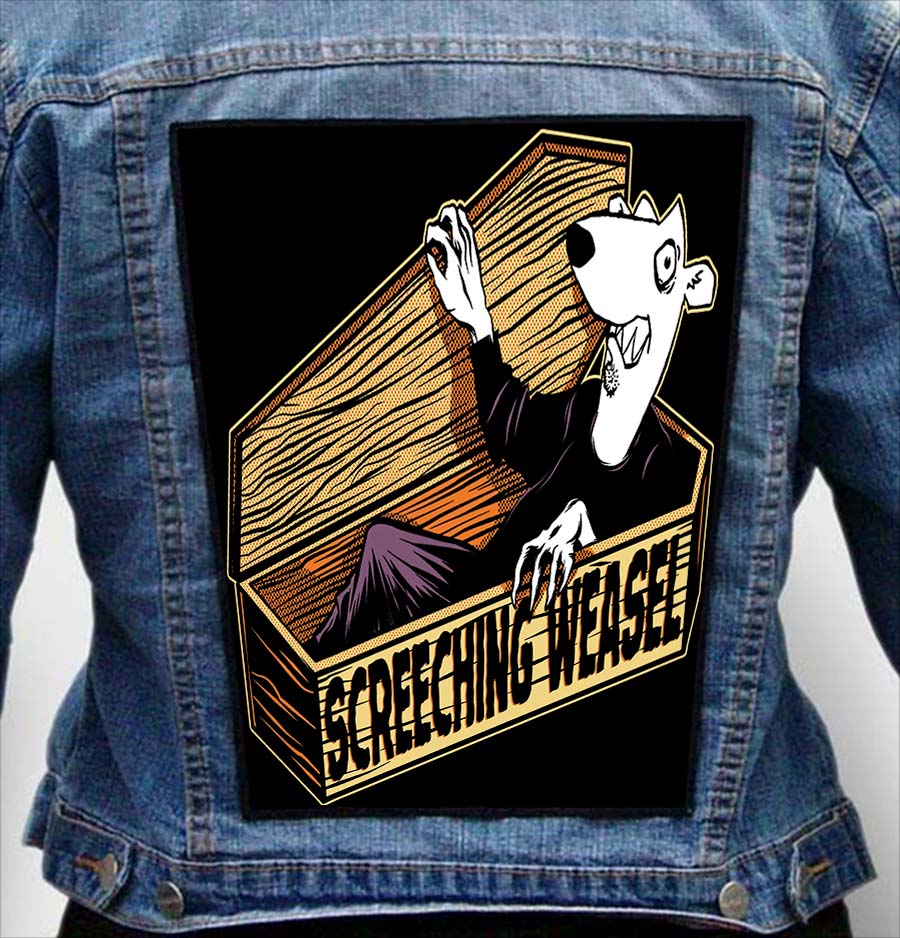 Screeching Weasel 3 - Photo Quality Printed Back Patch