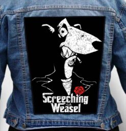 Screeching Weasel 4 - Photo Quality Printed Back Patch