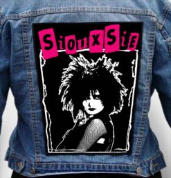 Siouxsie and The Banshees 25 - Photo Quality Printed Back Patch