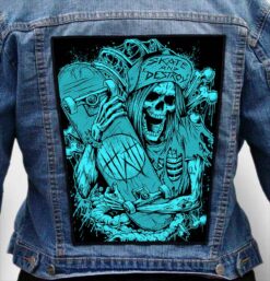 Skate 196 - Photo Quality Printed Back Patch
