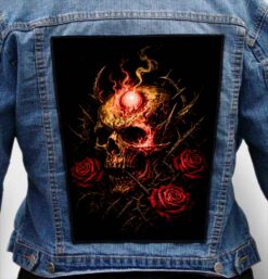 Skull 41 - Photo Quality Printed Back Patch