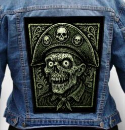 Skull 42 - Photo Quality Printed Back Patch