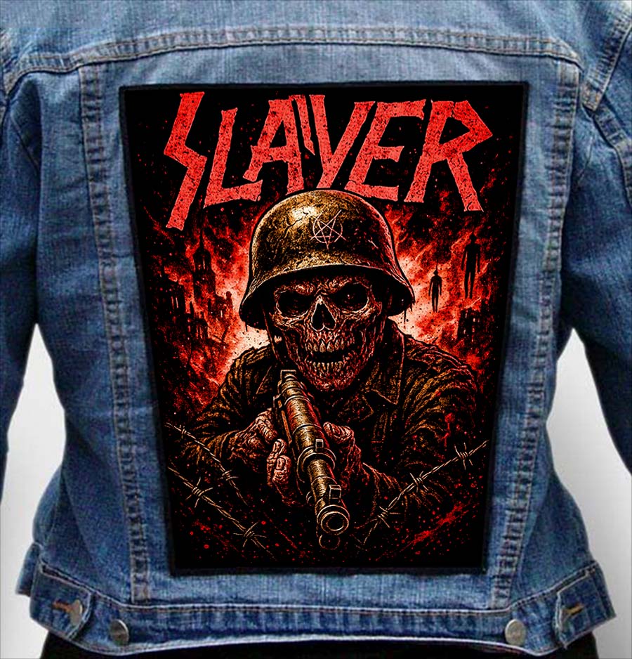Slayer 50 - Photo Quality Printed Back Patch