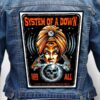 System Of A Down 219 - Photo Quality Printed Back Patch