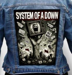 System Of A Down 11 - Photo Quality Printed Back Patch