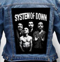 System of A Down 32 - Photo Quality Printed Back Patch