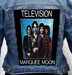 TELEVISION BAND 1 - Photo Quality Printed Back Patch