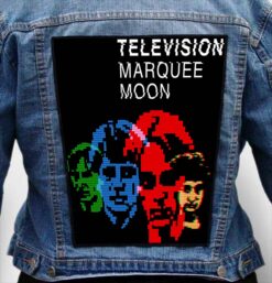 TELEVISION BAND 11 - Photo Quality Printed Back Patch