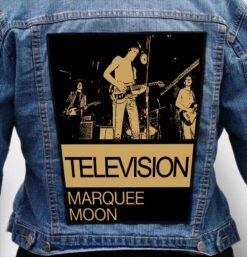 TELEVISION BAND 2 - Photo Quality Printed Back Patch