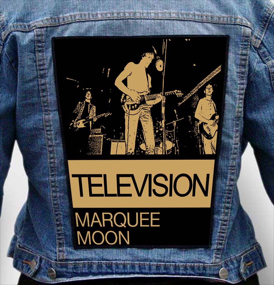 TELEVISION BAND 2 - Photo Quality Printed Back Patch