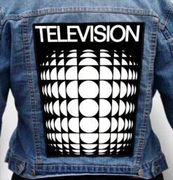 TELEVISION BAND 4 - Photo Quality Printed Back Patch