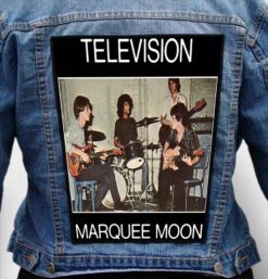 TELEVISION BAND 5 - Photo Quality Printed Back Patch