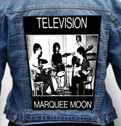 TELEVISION BAND 6 - Photo Quality Printed Back Patch