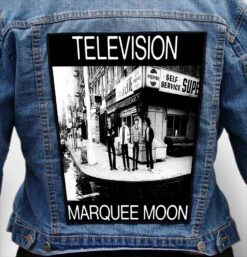 TELEVISION BAND 8 - Photo Quality Printed Back Patch