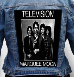 TELEVISION BAND 9 - Photo Quality Printed Back Patch