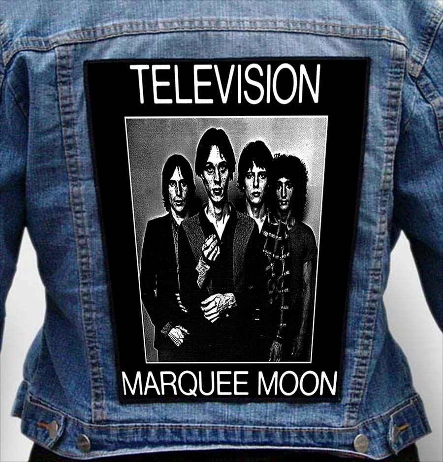 TELEVISION BAND 9 - Photo Quality Printed Back Patch