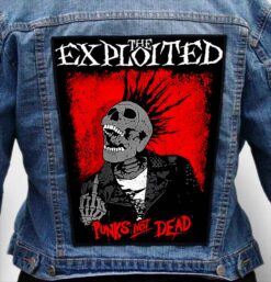 The Exploited 287 - Photo Quality Printed Back Patch